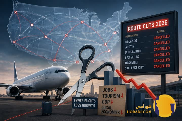 How Airline Route Cuts in 2026 Affect the US Economy