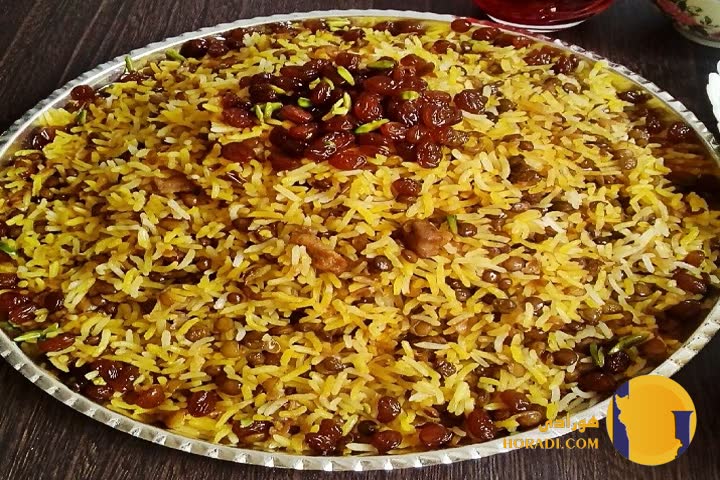 طرز تهیه عدس پلو مرحله به مرحله + خانگی و مقوی