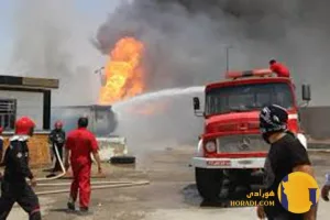 ️آتش سوزی مخزن هیدروکربنی در منطقه ویژه اقتصادی بندر امام خمینی 1