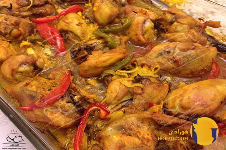 طرز تهیه مرغ زعفرانی مرحله به مرحله + آبدار و خوش طعم