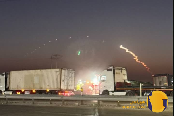 محل شلیک موشک بالستیک ایران و مناطق تحت پوشش