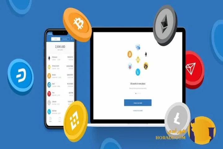 انتقال ارز دیجیتال بین کیف پول ها و صرافی ها