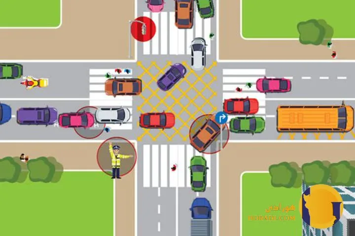 قوانین عبور از تقاطع ها و خطرات عدم رعایت آن