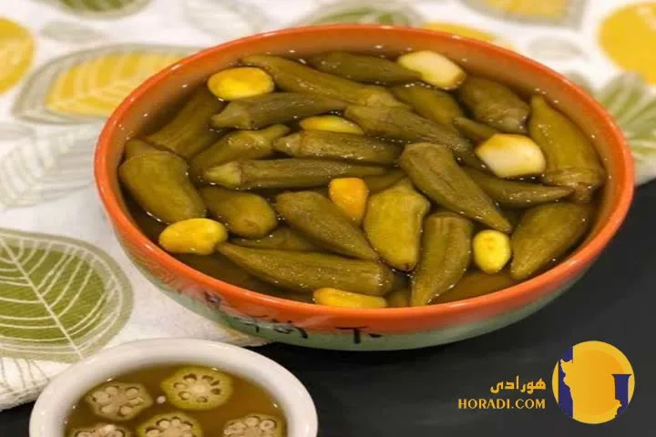 طرز تهیه ترشی بامیه مرحله به مرحله + تازه و خانگی