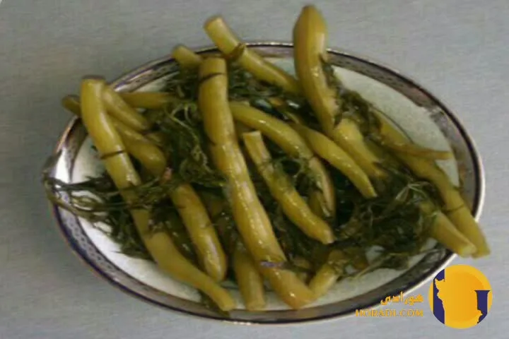 طرز تهیه ترشی لوبیا سبز مرحله به مرحله + ترد و خوشمزه
