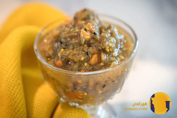 طرز تهیه ترشی لیته بادمجان تبریز مرحله به مرحله + اصیل خوش طعم