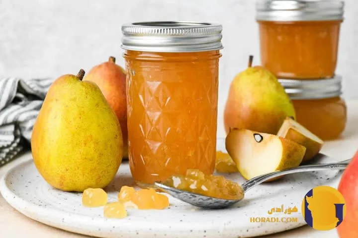 طرز تهیه مربای گلابی مرحله به مرحله + نرم و خوش طعم