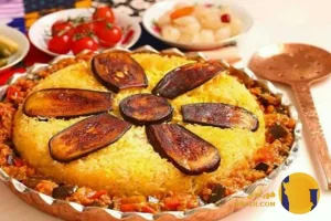 طرز تهیه ته چین بادمجان مرحله به مرحله + خانگی و خوش طعم