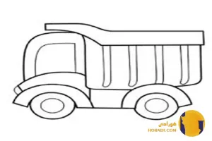 نقاشی ماشین سنگین