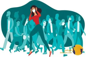 اضطراب جمعی و ترس از مواجهه با مردم