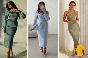 لباس زنانه با جزئیات فلزی و مینیمال برای مهمانی