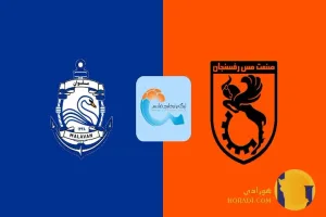 نتیجه فوتبال ملوان و مس رفسنجان + زنده