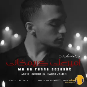 دانلود آهنگ مرا تنها گذاشت امیرعلی کریمخانی + متن آهنگ